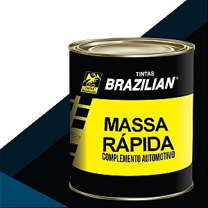 Massa Rápida Complemento Automotivo Cinza 900ml Brazilian
