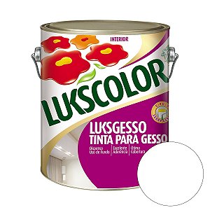 Tinta Luksgesso Lukscolor Gesso Drywall 3,6 L Branco