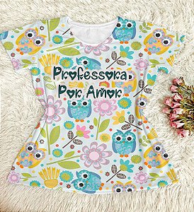 Blusinha Professora por Amor