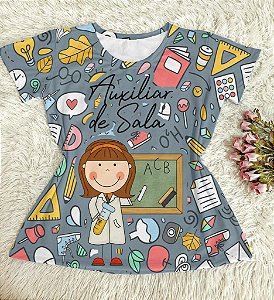 Blusinha auxiliar de sala