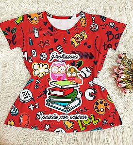 Blusinha Professora paixão por ensinar