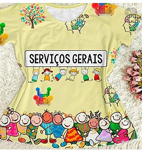 Blusinha Serviço Gerais