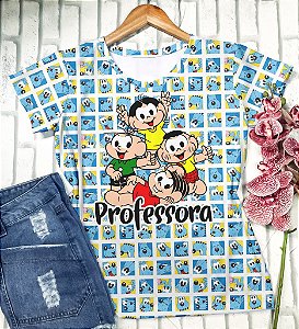 Blusinha Professora Turma da Mônica