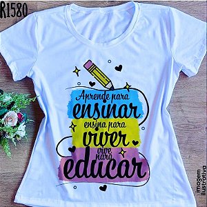 Blusinha Apreender para ensinar L3