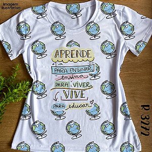 Blusinha Aprende para ensinar L3