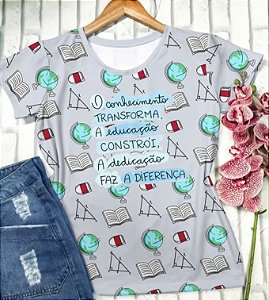 Blusinha o conhecimento transforma