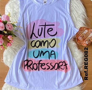 Regata Lute como uma professora