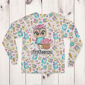 Blusinha Manga Professra