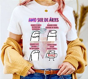 Blusinhas amo ser de áries