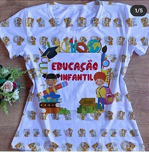 Blusinha Educação infantil L3