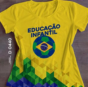 Blusinha Brasil Educação Infantil L3