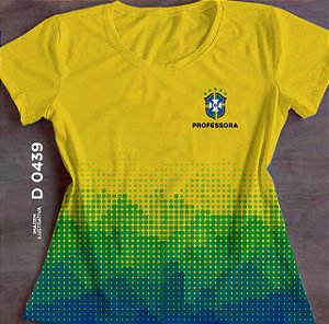 Blusinha Brasil Professora L3