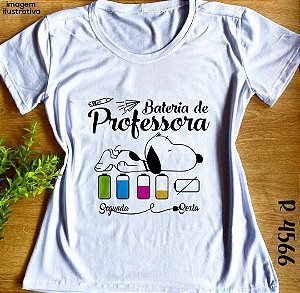 Blusinha Bateria de Professora L3