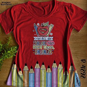 Blusinha Heróis de verdade L3