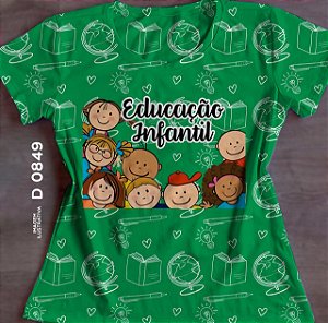 Blusinha Educação infantil L3