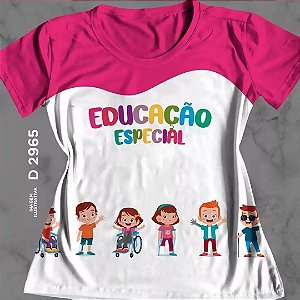 Blusinha Educação especial