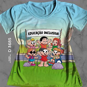Blusinha Educação Inclusiva