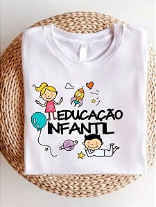 Blusinha educação infantil