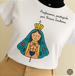 Blusinha Professora Abençoada
