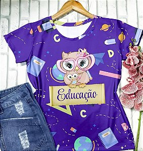 Blusinha educação