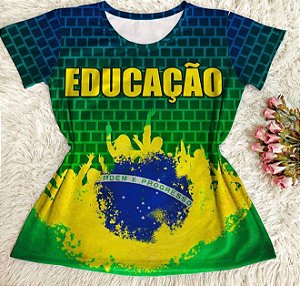 Blusinha educação