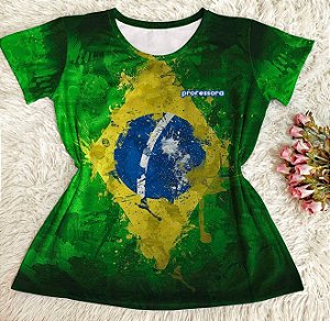 Blusinha Brasil Professora