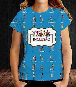 Blusinha Educação Inclusão