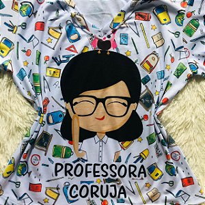 Blusinha Professora Coruja