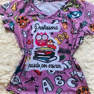 Blusinha Professora paixão por ensinar