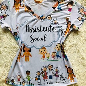 Blusinha Assistente Social