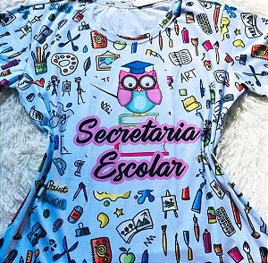 Blusinha Secretária escolar