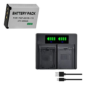 Kit 1 Bateria NP-85 Para FujiFilm FinePix SL310 SL1000 SL305