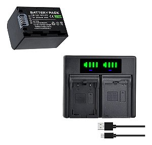 Kit 1 Bateria NP-FH70 Para Sony DCR-SR190 SR82C SR82E SR190C