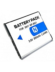 Bateria NP-BN1 900mAh 3.6V Para Sony CyberShot DSC-TX30 TX55
