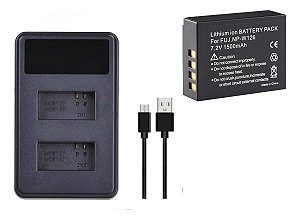 Kit 1x1 Np-w126 Para Fujifilm Finepix X100 X100s Gfx 50s X70 X-t10