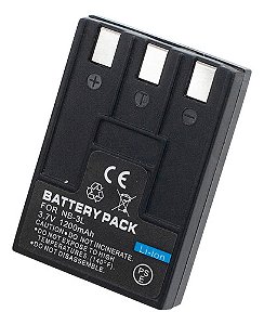 Bateria NB-3L 1200mAh 3.7V Para Canon PowerShot SD750, SD630