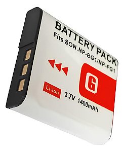 Bateria NP-BG1 1400mAh 3.7V P/ Sony CyberShot DSC-W200, W210