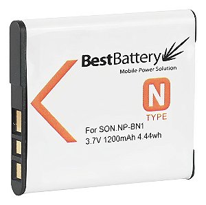 Bateria NP-BN1 1200mAh 3.7V P/ Sony CyberShot DSC-W310, W320