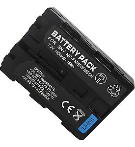 Bateria NP-FM50 1800mAh 7.2V Para  Sony Cyber-Shot, Handycam