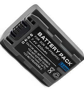 Bateria  NP-FP50 850mAh 7.4V P/ Sony DCR-HC20 HC21 HC26 HC28