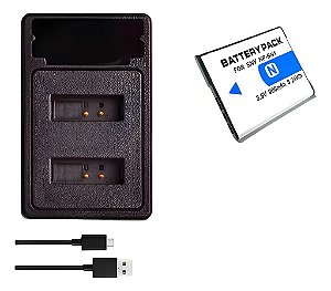 Kit 1 Bateria NP-BN1 Para Sony CyberShot DSC-TX30 TX55 TX66