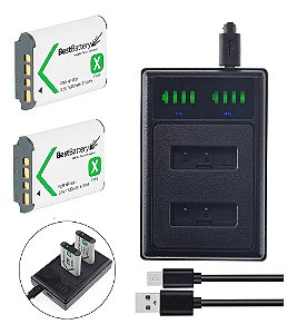 Kit 2 Baterias NP-BX1 Para DSC-RX100 II III IV V VI VII AS50