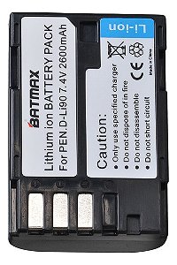 Baterias D-li90 Batmax 2600 Mah P/ Pentax Pentax K-01 Pentax K-3 Pentax K-5