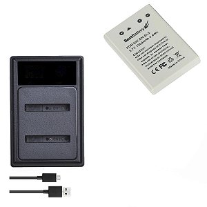 Kit 1x1 Bateria En-el5 Para Nikon Coolpix P5000 P5100 P520 P4