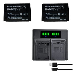 Kit 1x2 Klic-5001 P/ Kodak Dx6490 Dx7590 Dx7440 Dx7590 7630