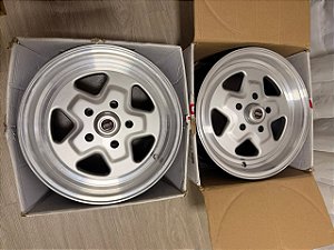 Jogo Roda Raw Weld Pro Star / Aro 15 / Tala 7 / 5x114 Opal