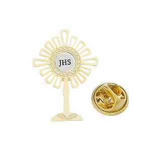 BOTON OSTENTORIO FOLHEADO