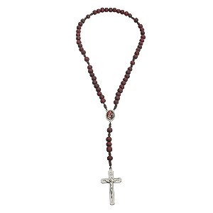 TERÇO DOS HOMENS DE MADEIRA - VERMELHO