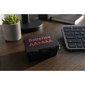 Organizador De Pilhas AA E AAA Premium - Praticidade E Segurança