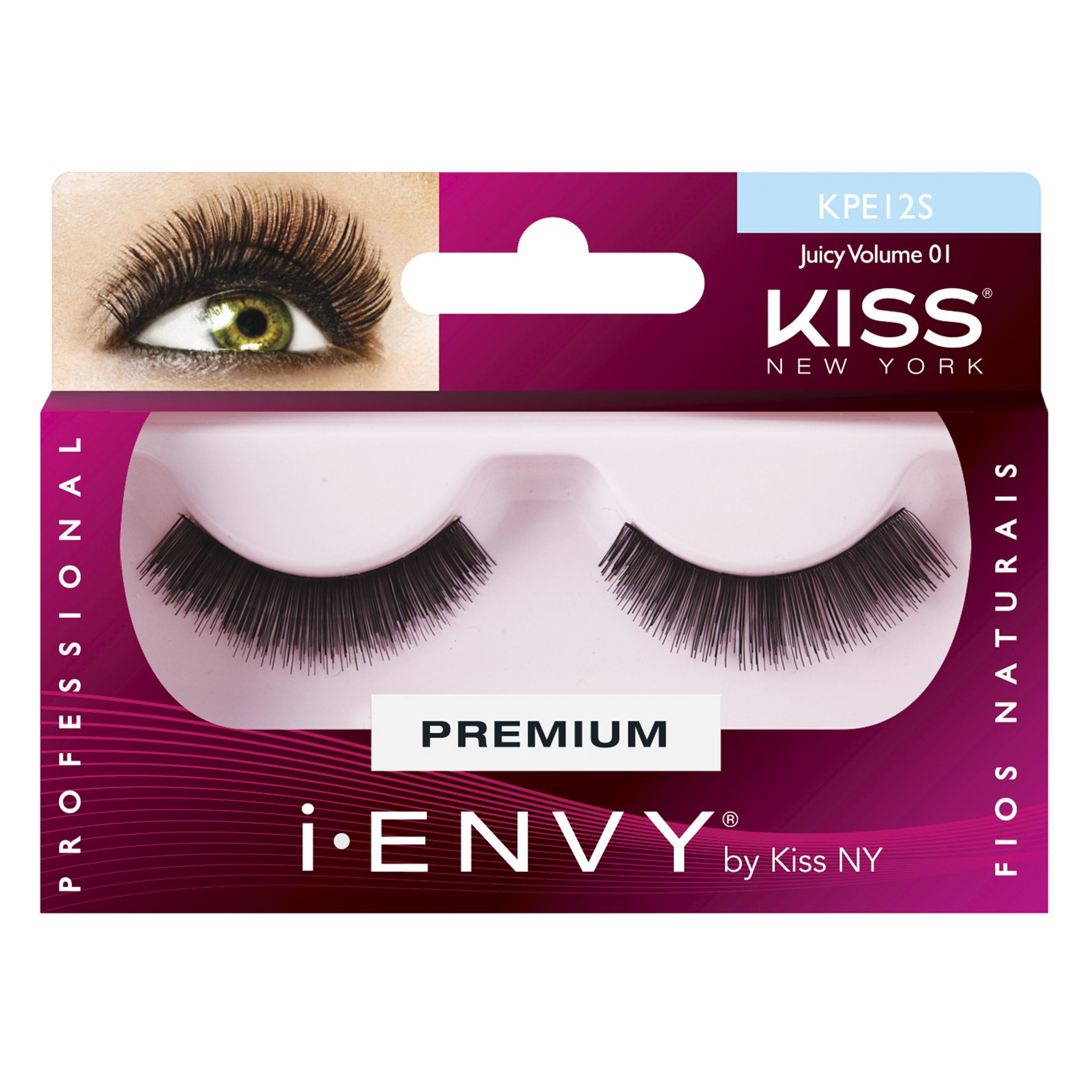 Cilios Postiços Juicy Volume 01 I-ENVY Kiss New York - KPE12S Cilios Postiços Juicy Volume 01 I-ENVY Kiss New York - KPE12S